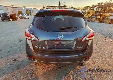 2013 Nissan Murano S z USA, uszkodzony, nr VIN JN8AZ1MW2DW320569